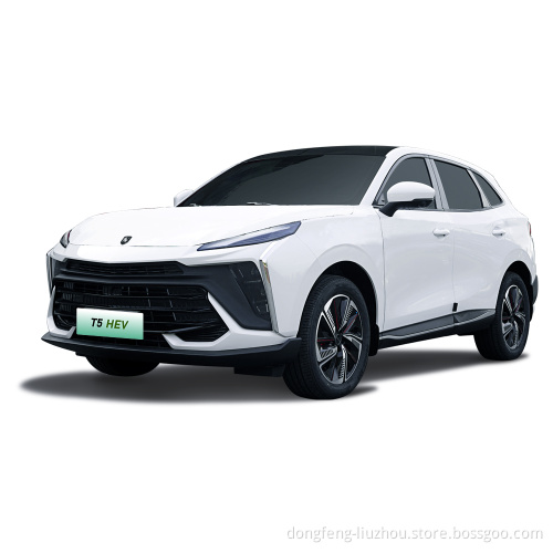 Dongfeng New Product T5HEV Hybrid Car Новый внедорожный семейный автомобиль 5 мест